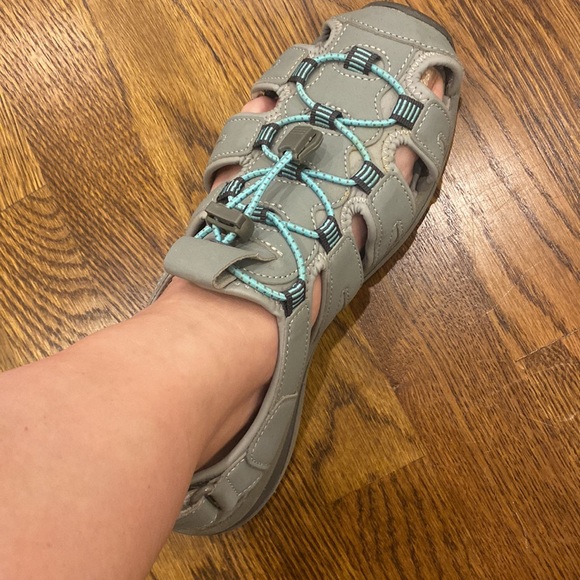 Khombo size 8m all weather sandal hiking water active all terrain gray t… - Picture 7 of 14